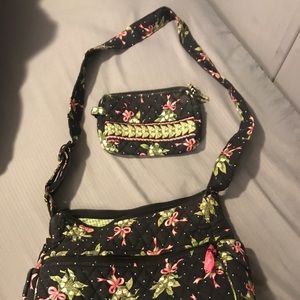 Set of TWO Vera Bradley VINTAGE PATTERN purse